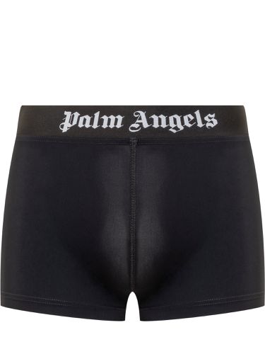 Palm Angels Logo Sport Shorts - Palm Angels - Modalova