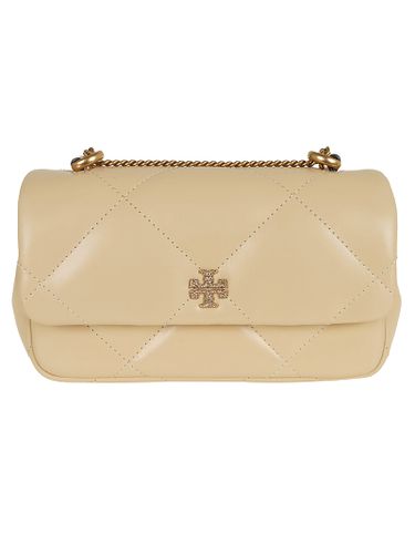 Kira Diamond Quilt Pave Mini Flap Bag - Tory Burch - Modalova