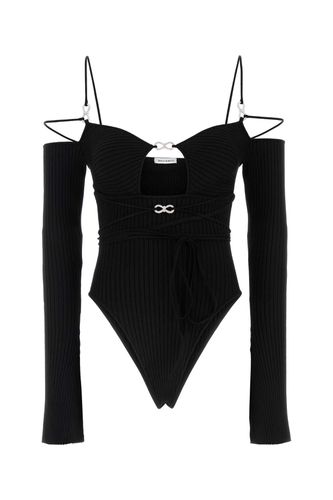 Viscose Blend Bodysuit - Mach & Mach - Modalova