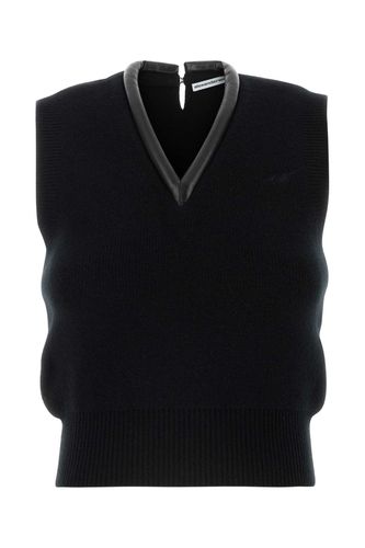 Stretch Wool Blend Vest - Alexander Wang - Modalova