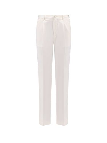 Pattern 54 Cotton And Linen Trousers - Incotex - Modalova