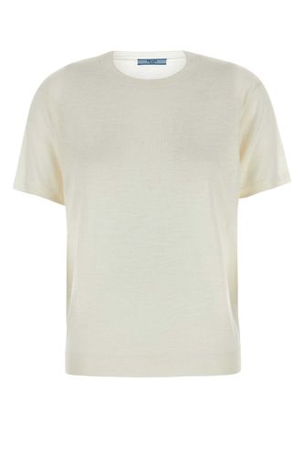 Prada Ivory Cashmere Sweater - Prada - Modalova