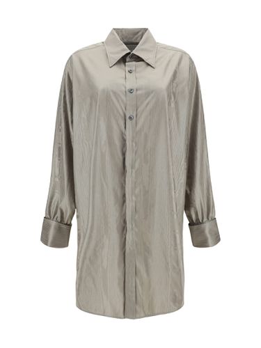 Snakeskin Effect Oversized Shirt - Maison Margiela - Modalova