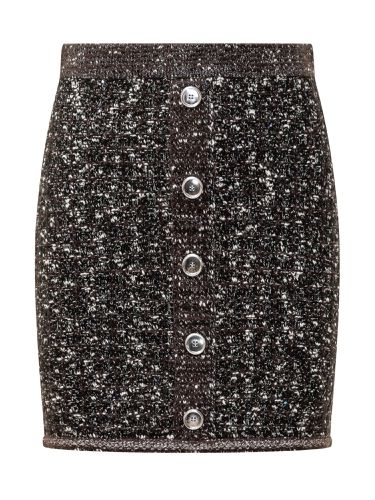 Vinacciolo Button Detailed Mini Skirt - Pinko - Modalova