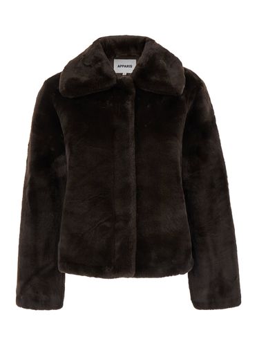 Elis Jacket With Collar In Eco Fur Woman - Apparis - Modalova