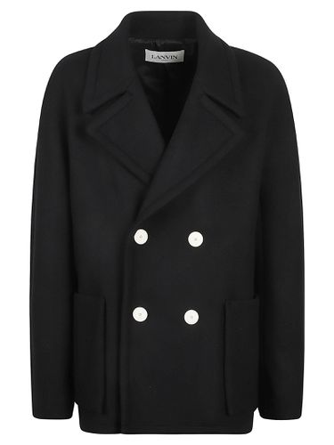 Lanvin Double-breasted Kimono Coat - Lanvin - Modalova