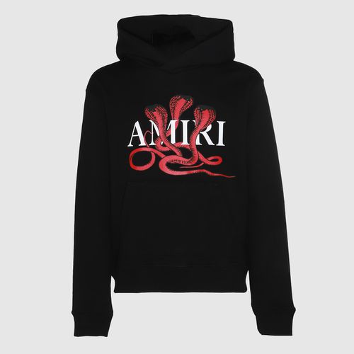 AMIRI Black Cotton Sweatshirt - AMIRI - Modalova
