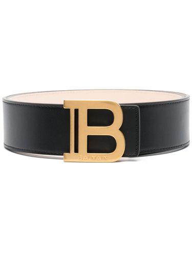 Balmain B-belt 4cm-calfskin - Balmain - Modalova