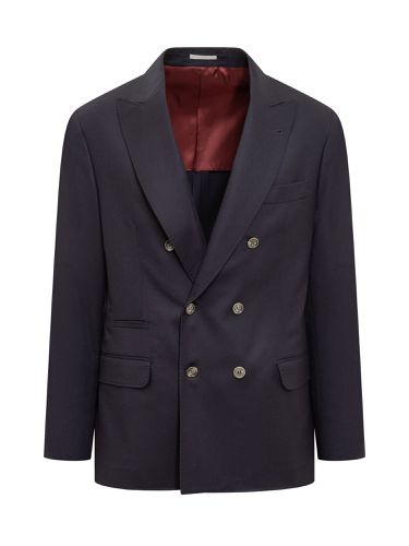 Double-breasted Jacket - Brunello Cucinelli - Modalova