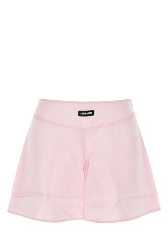 Miu Miu Pink Satin Shorts - Miu Miu - Modalova