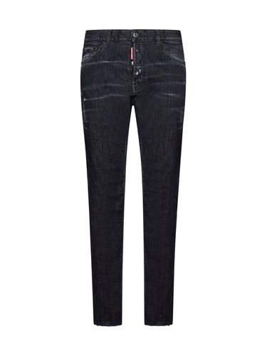 Distressed Straight-leg Jeans - Dsquared2 - Modalova