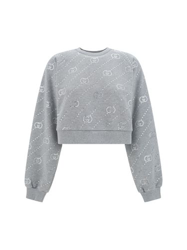 Gucci Gg Crop Sweatshirt - Gucci - Modalova