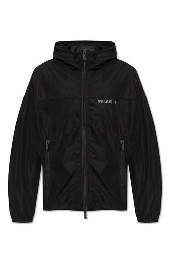 Icon Printed Hooded Jacket - Dsquared2 - Modalova