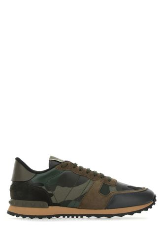 Rockrunner Camouflage Sneakers - Valentino Garavani - Modalova