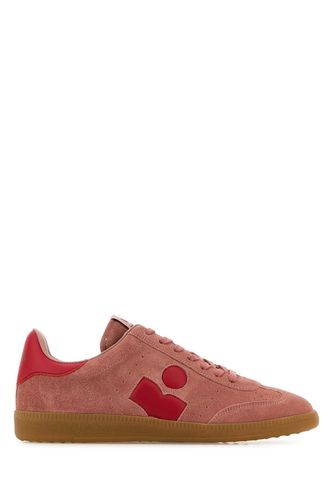 Dark Pink Suede Bryce Sneakers - Isabel Marant - Modalova