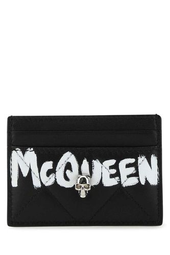 Logo Printed Quilted Cardholder - Alexander McQueen - Modalova