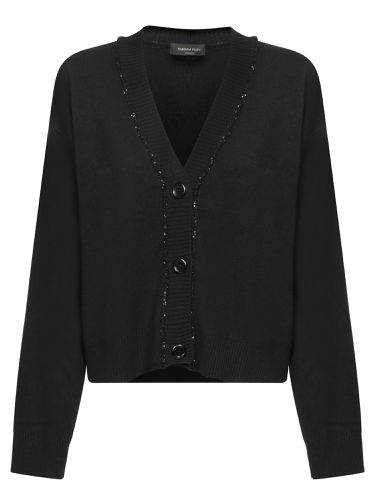 Sequin Thread Cardigan - Fabiana Filippi - Modalova