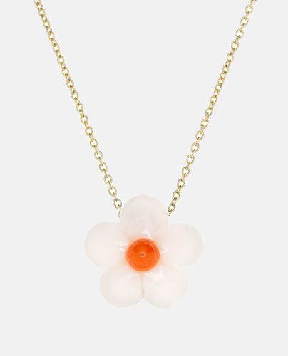 Aliita Small White Daisy Necklace - Aliita - Modalova