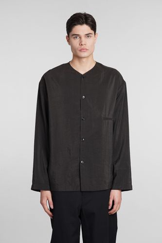 Lemaire Shirt In Brown Silk - Lemaire - Modalova