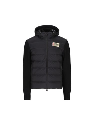 Padded Zip-up Sweatshirt - Moncler Grenoble - Modalova