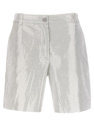 Rhinestone Bermuda Shorts - Ermanno Scervino - Modalova