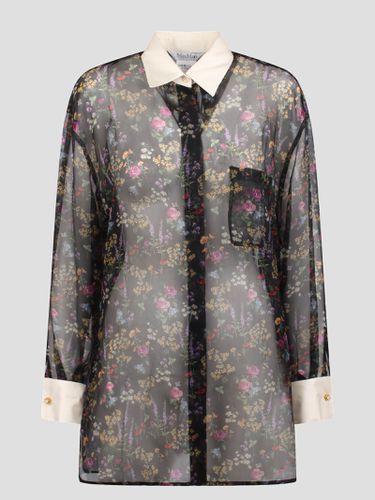 Semi-transparent Floral Shirt - Max Mara - Modalova