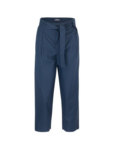 Belted Straight Leg Pants - 'S Max Mara - Modalova