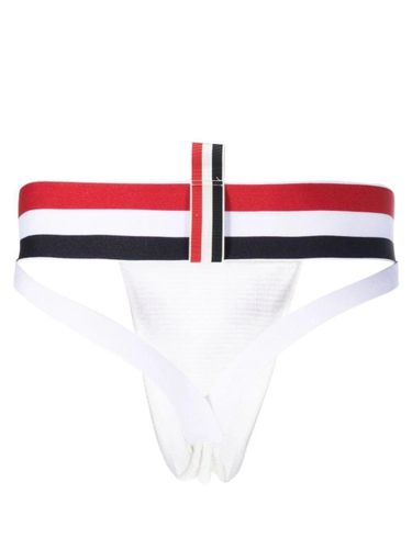 Logo Patch Jock Strap Briefs - Thom Browne - Modalova