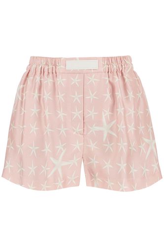 Versace silk Starfish Shorts Set - Versace - Modalova
