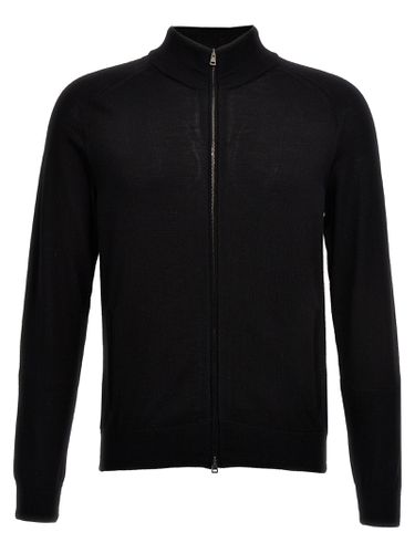 Zanone Zip Cardigan - Zanone - Modalova