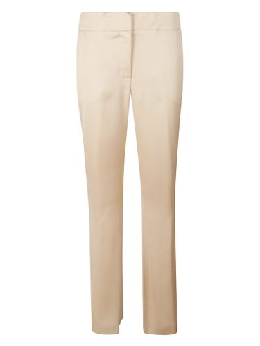 High-waist Plain Flare Trousers - Genny - Modalova