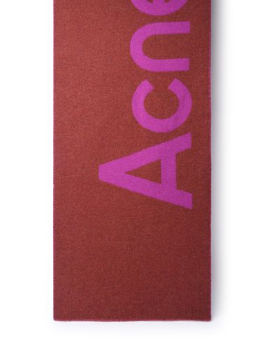 Fuchsia Wool Blend Scarf - Acne Studios - Modalova