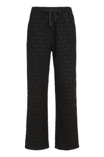 Off-White Knitted Trousers - Off-White - Modalova