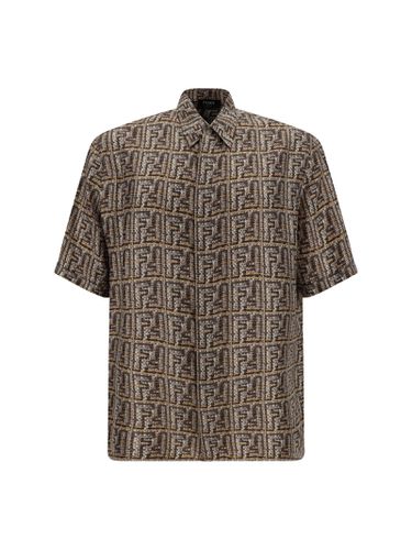 Fendi Printed Silk Shirt - Fendi - Modalova