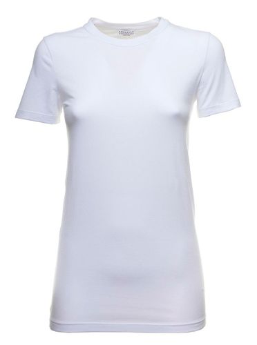 Plain Jersey T-shirt - Brunello Cucinelli - Modalova