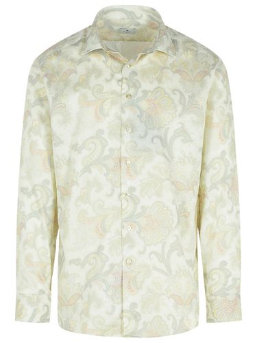 Etro roma Multicolor Cotton Shirt - Etro - Modalova