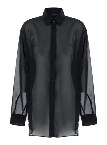 Shirt With Buttons In Stretch Silk Woman - The Andamane - Modalova