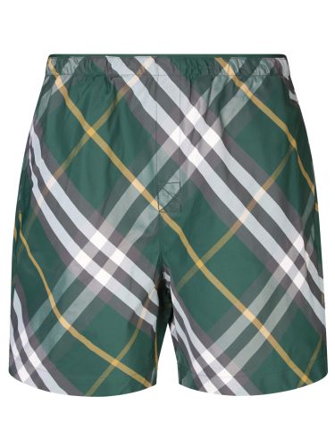 Burberry Check Motif Swimsuit - Burberry - Modalova