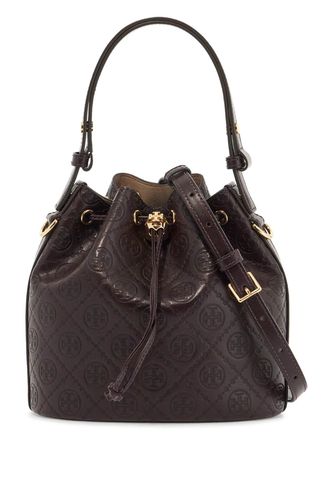 Mannmonogram T Bucket Bag With - Tory Burch - Modalova