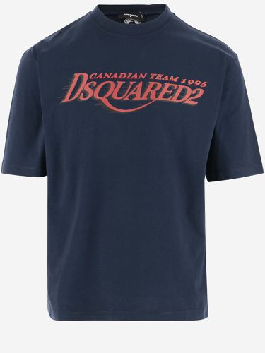 Dsquared2 Cotton T-shirt With Logo - Dsquared2 - Modalova