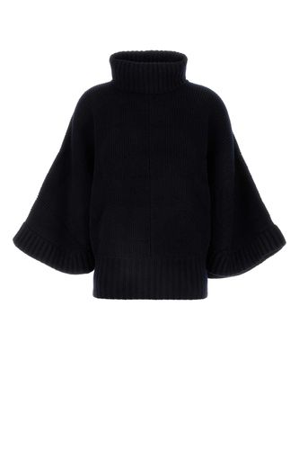 Chloé Navy Blue Wool Blend Sweater - Chloé - Modalova