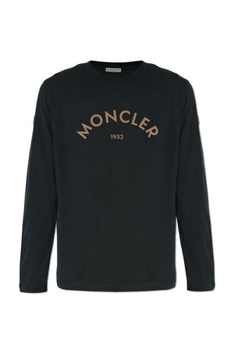 Logo Printed Long-sleeve T-shirt - Moncler - Modalova