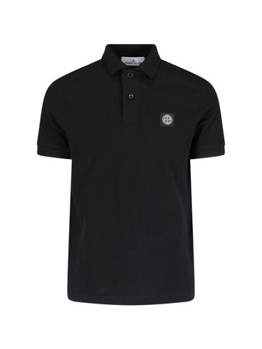 Stone Island Logo Polo Shirt - Stone Island - Modalova