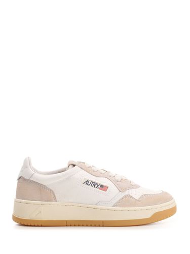 Medalist Sneakers In Leather And Canvas - Autry - Modalova