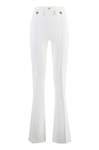 Crepe Wide-leg Trousers - Elisabetta Franchi - Modalova