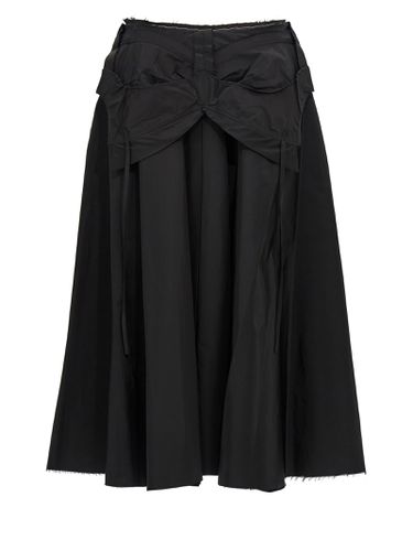 Maison Margiela Taffeta Midi Skirt - Maison Margiela - Modalova