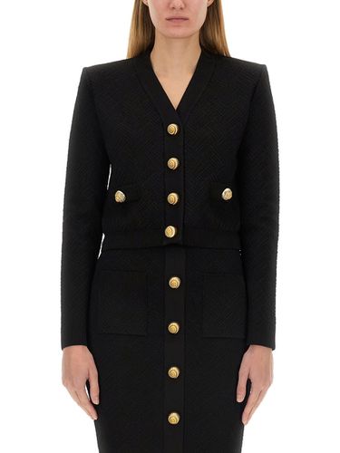 Balmain vichy Cardigan - Balmain - Modalova