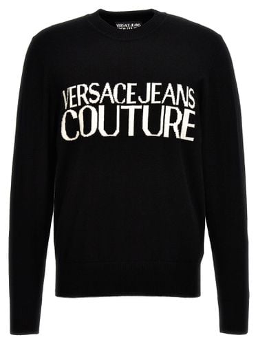 Logo Intarsia Sweater - Versace Jeans Couture - Modalova