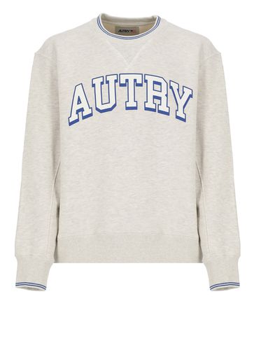 Crew-neck Sweatshirt With Logo - Autry - Modalova