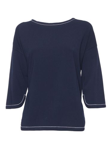 Kangra Blue Sweater - Kangra - Modalova